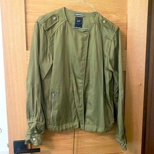 Army Green Gap Utility Jacket Short, SZ L